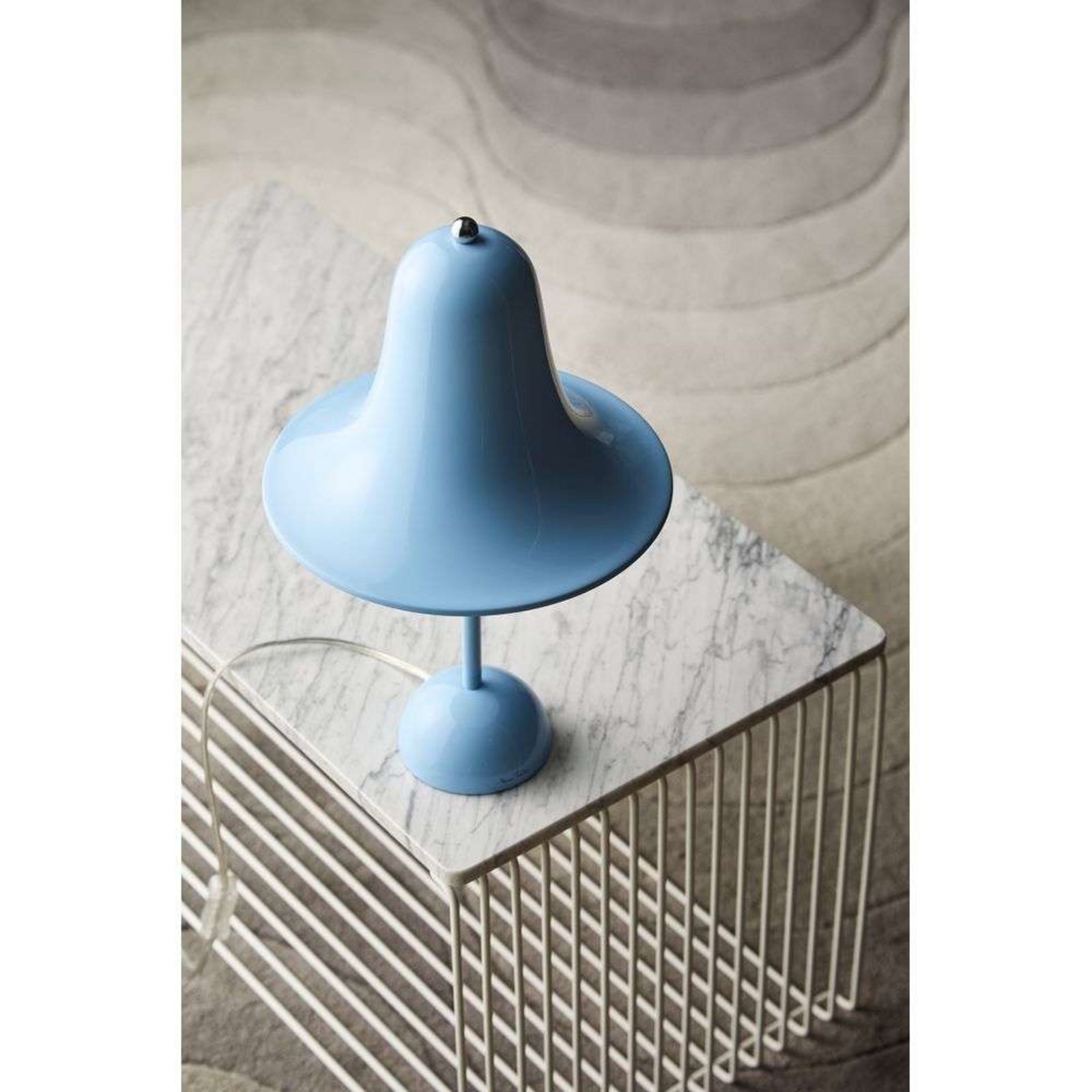 Pantop Lampă de Masă Ø23 Dusty Blue - Verpan