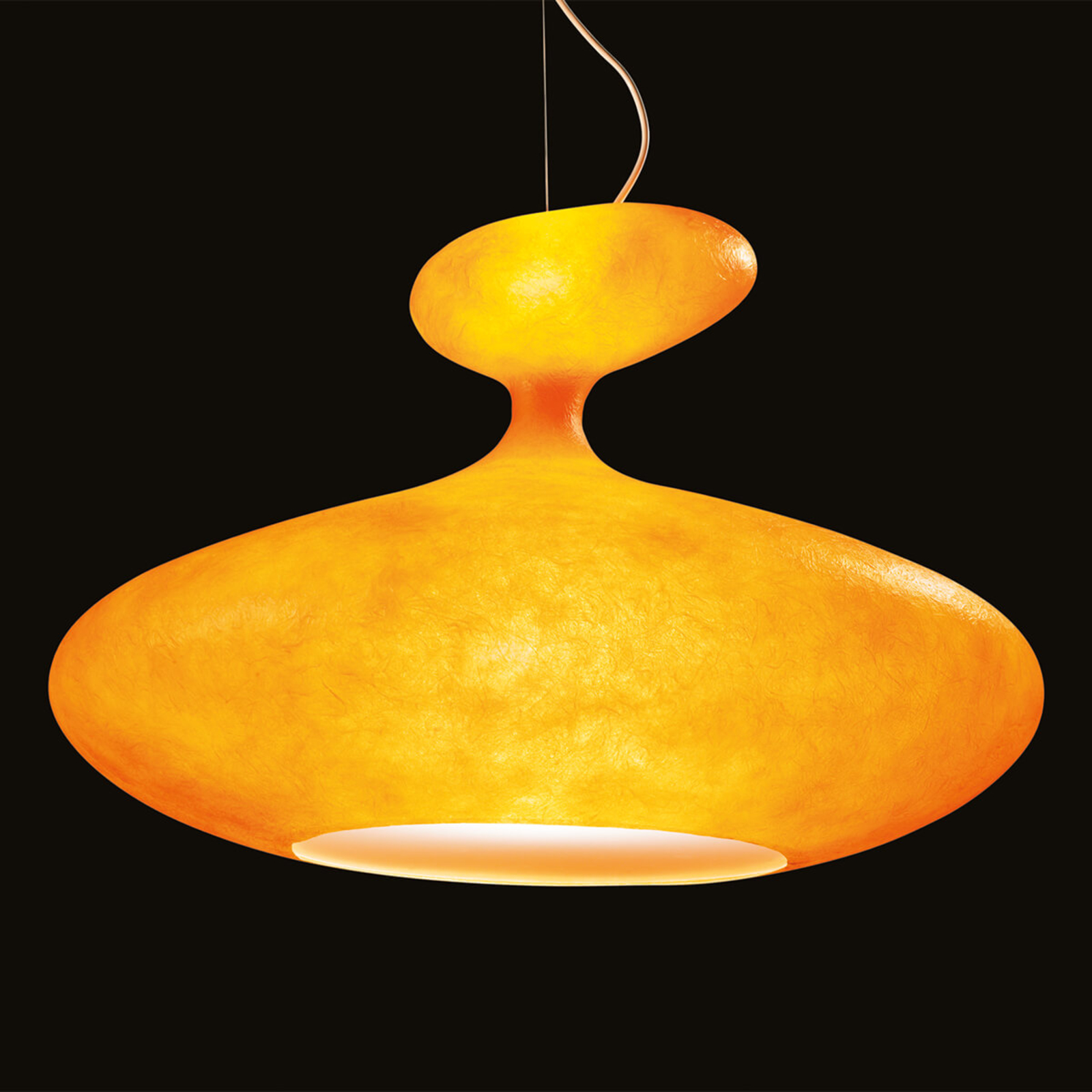 Kundalini E.T.A. Sat voluminozna viseča svetilka oranžna