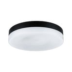 Amalie LED Plafonnier 3-step Dim. Matt Noir - Paulmann