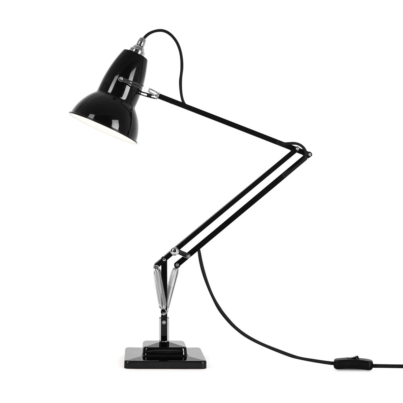 Anglepoise Original 1227 galda lampa melna