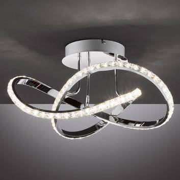 LED plafondlamp Abro, 1-lamp, 3-traps dimbaar