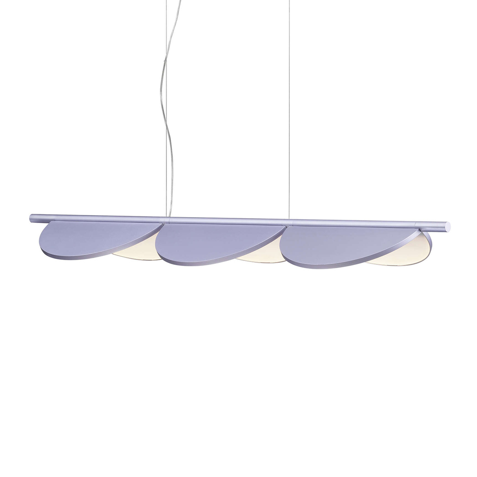 FLOS Almendra Linear LED svietidlo 3pl, orgovánová
