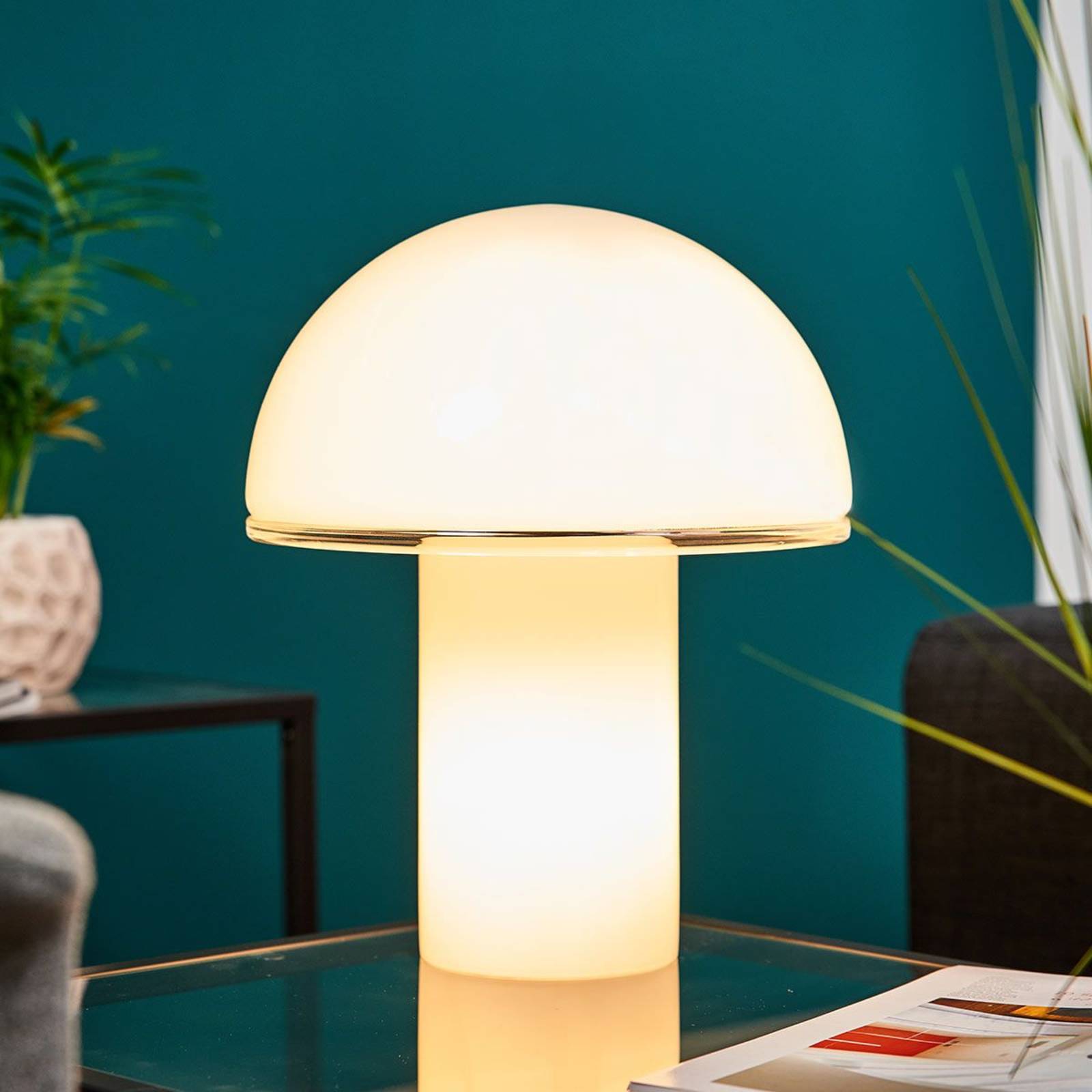 Artemide Onfale medio lampa stołowa ze szkła
