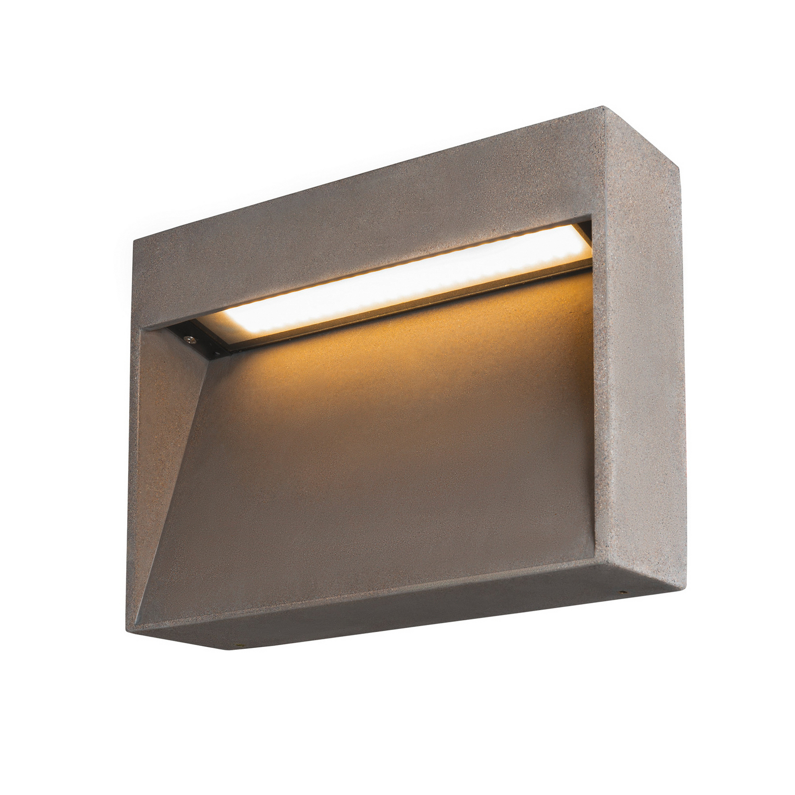 Concreto LED Outdoor Wall Lamp M IP65 Light Grey - SLV