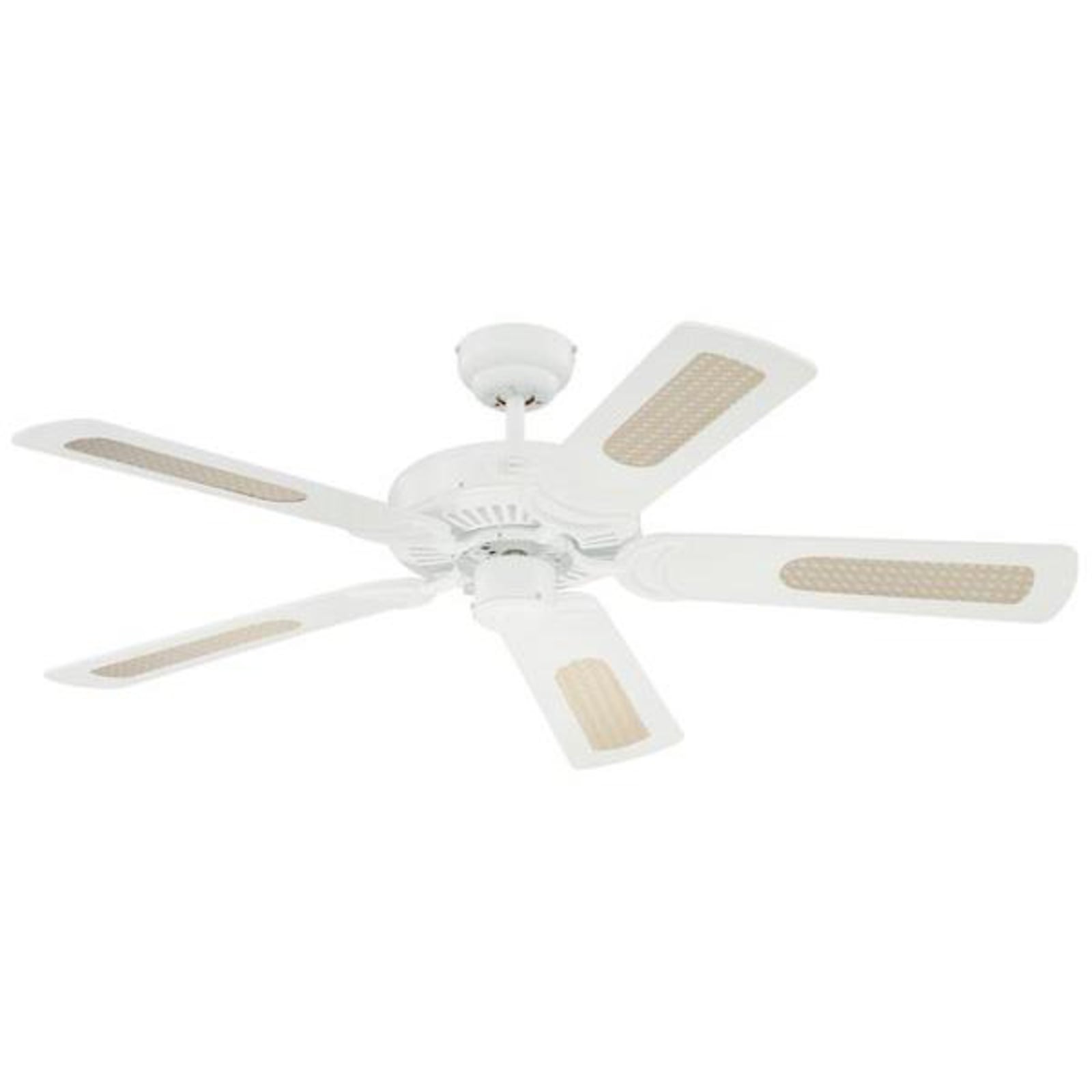 Monarch Deckenventilator, weiß, leise, Stahl - Westinghouse
