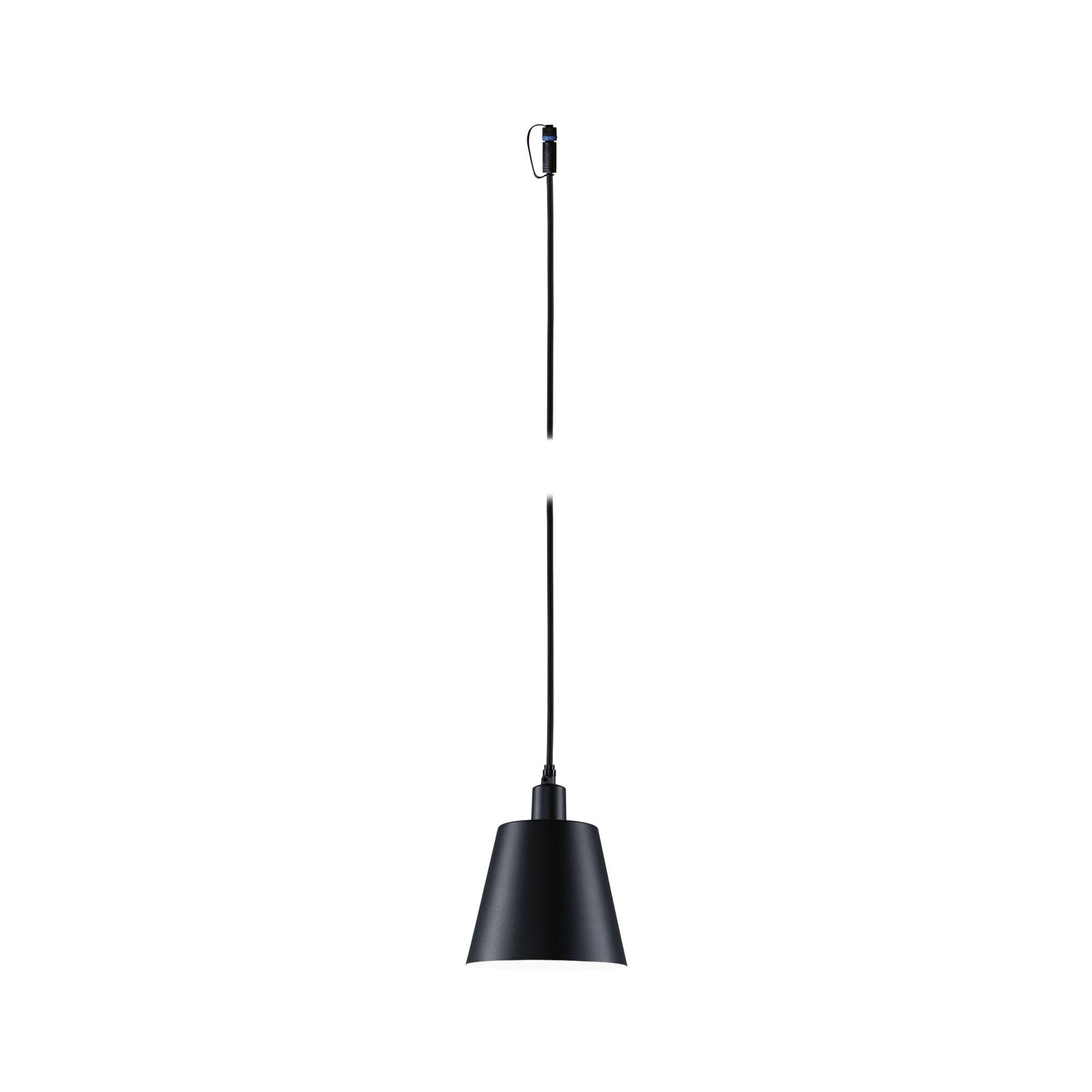 Paulmann Plug & Shine LED-riippuvalaisin Kofia E14, alumiini