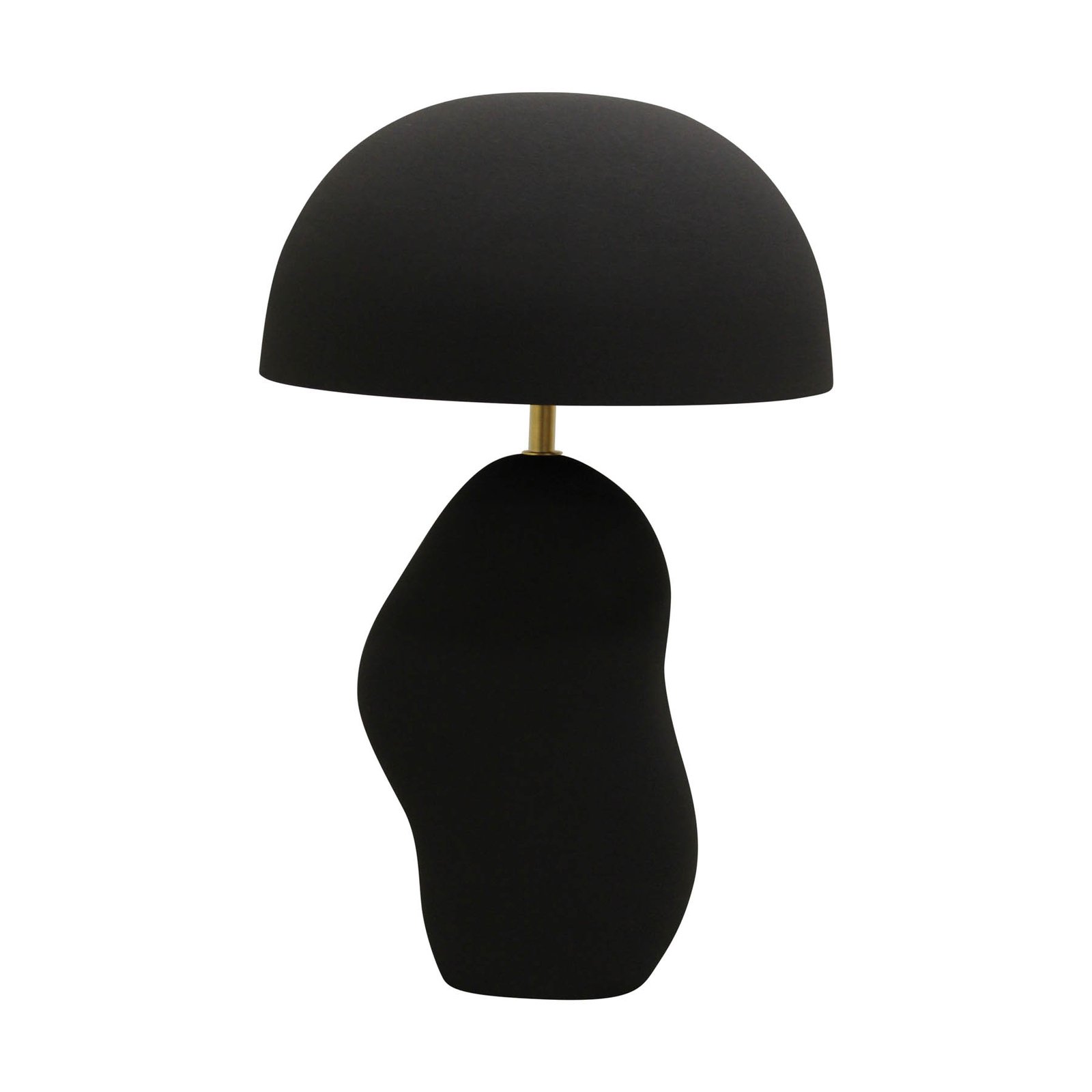 Lampa stołowa KARE Nube, czarna, stal, wysokość 27 cm