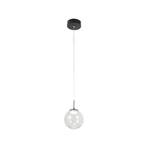 Lampada LED a sospensione Ariel, a 1 luce, Ø 15 cm, vetro, dimmer, CCT