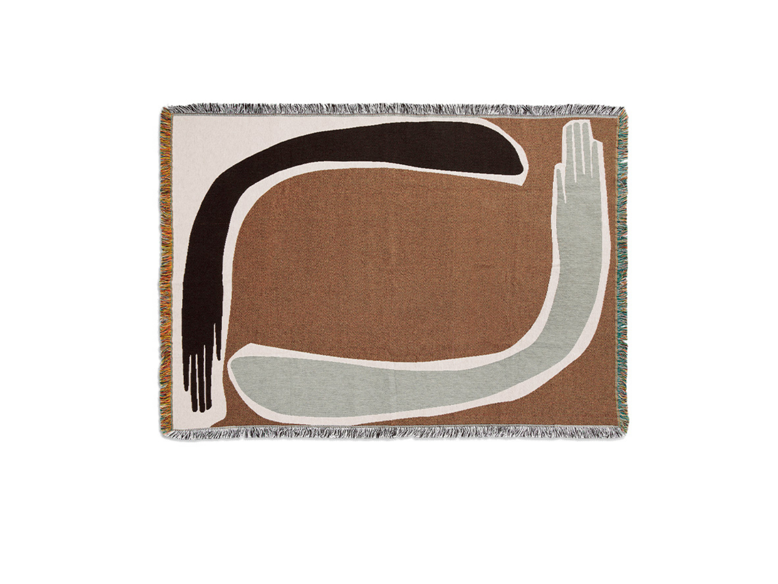 Pose Tapestry Blanket Coffee - Ferm Living