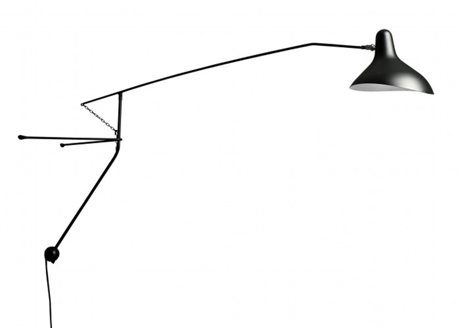 Mantis BS2 Black Wall Lamp - Schottlander