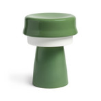 Asztali lámpa, zöld, porcelán, Ø 16 cm – &Klevering