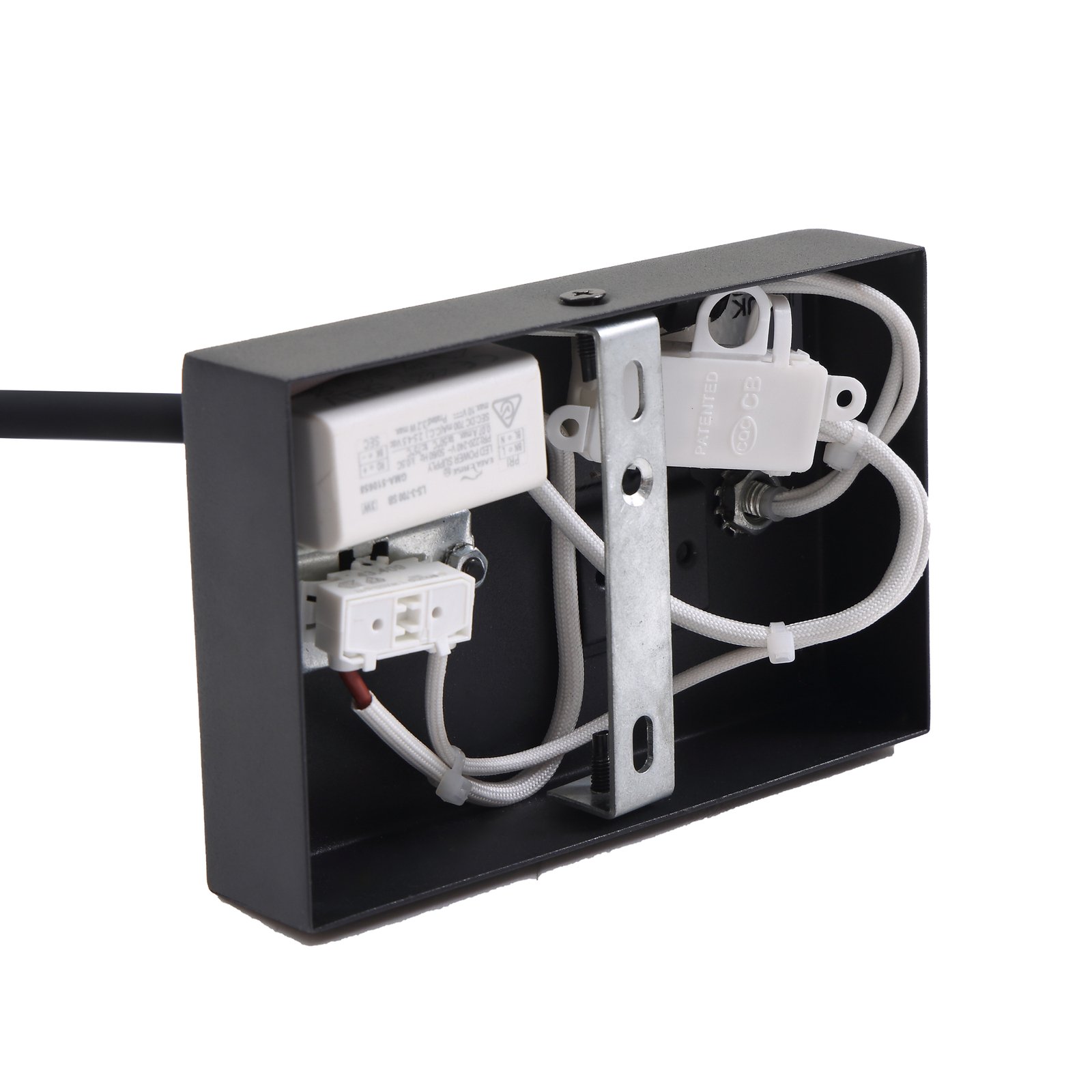 Hetti LED Wandleuchte Schwarz - Lucande