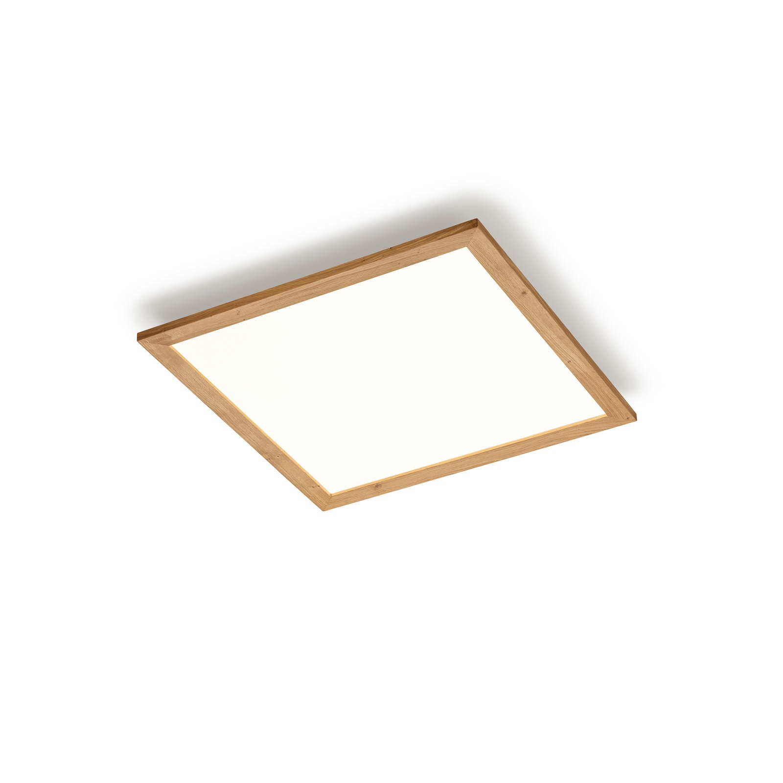 Quitani Aurinor panel LED, roble natural, 68 cm
