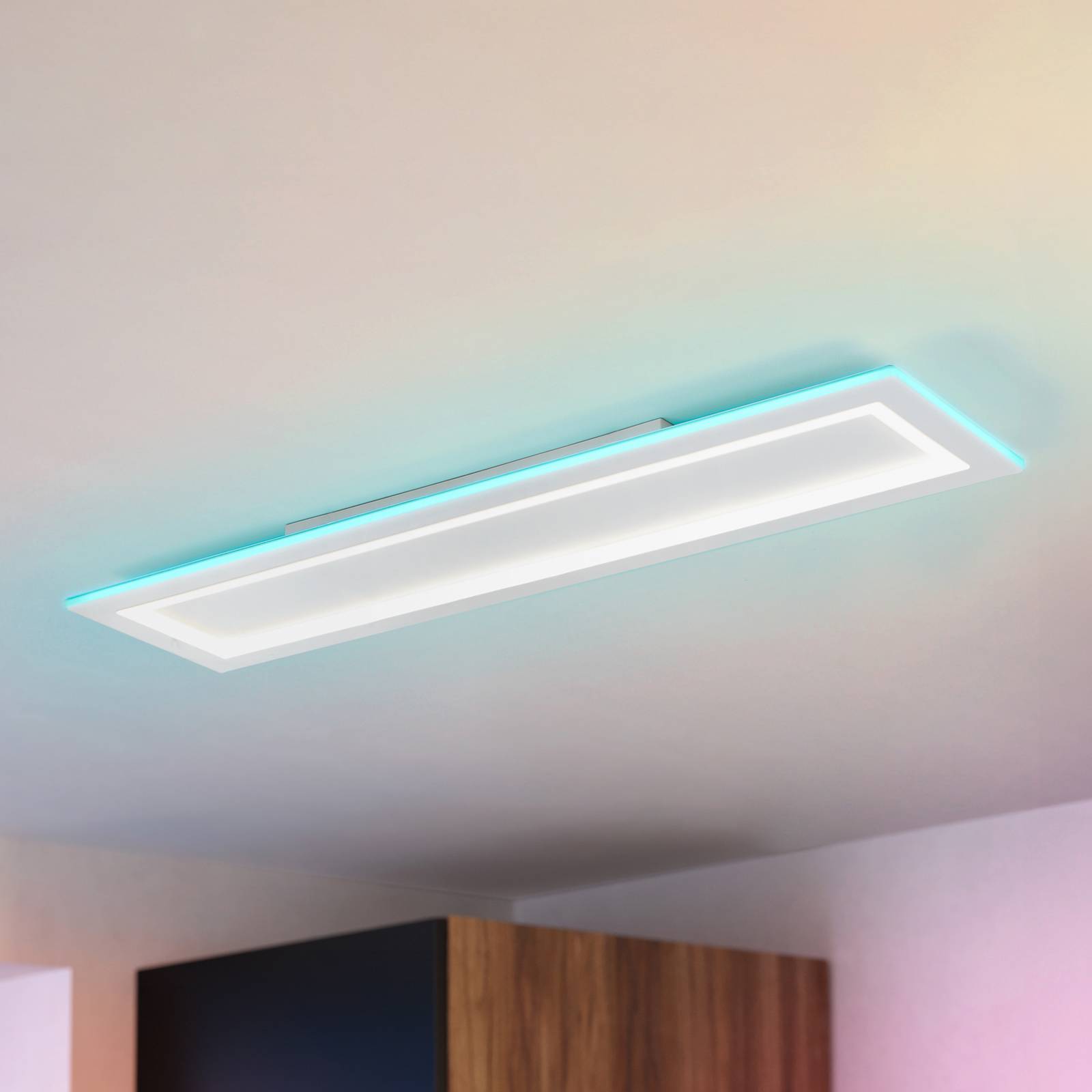 EGLO connect LED-Deckenlampe Padrogiano-Z 1-fl., 120 x 30 cm günstig online kaufen
