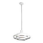 Hängeleuchte Halo Cirque, weiß, Metall, Ø 50 cm, E27