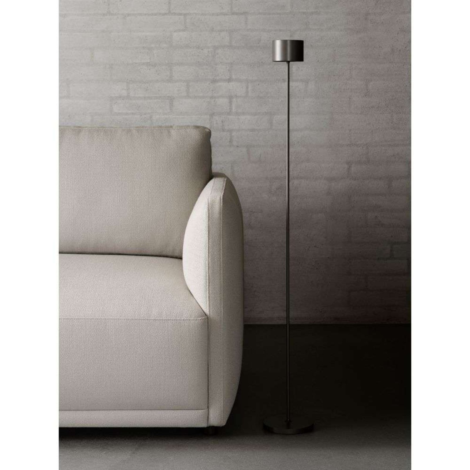 Farol Mobile LED Lampadar Burned Metal/Metallic - Blomus