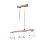 Kolarz Lampada a sospensione Chalet, bianco/oro cervo Lunghezza 88 cm