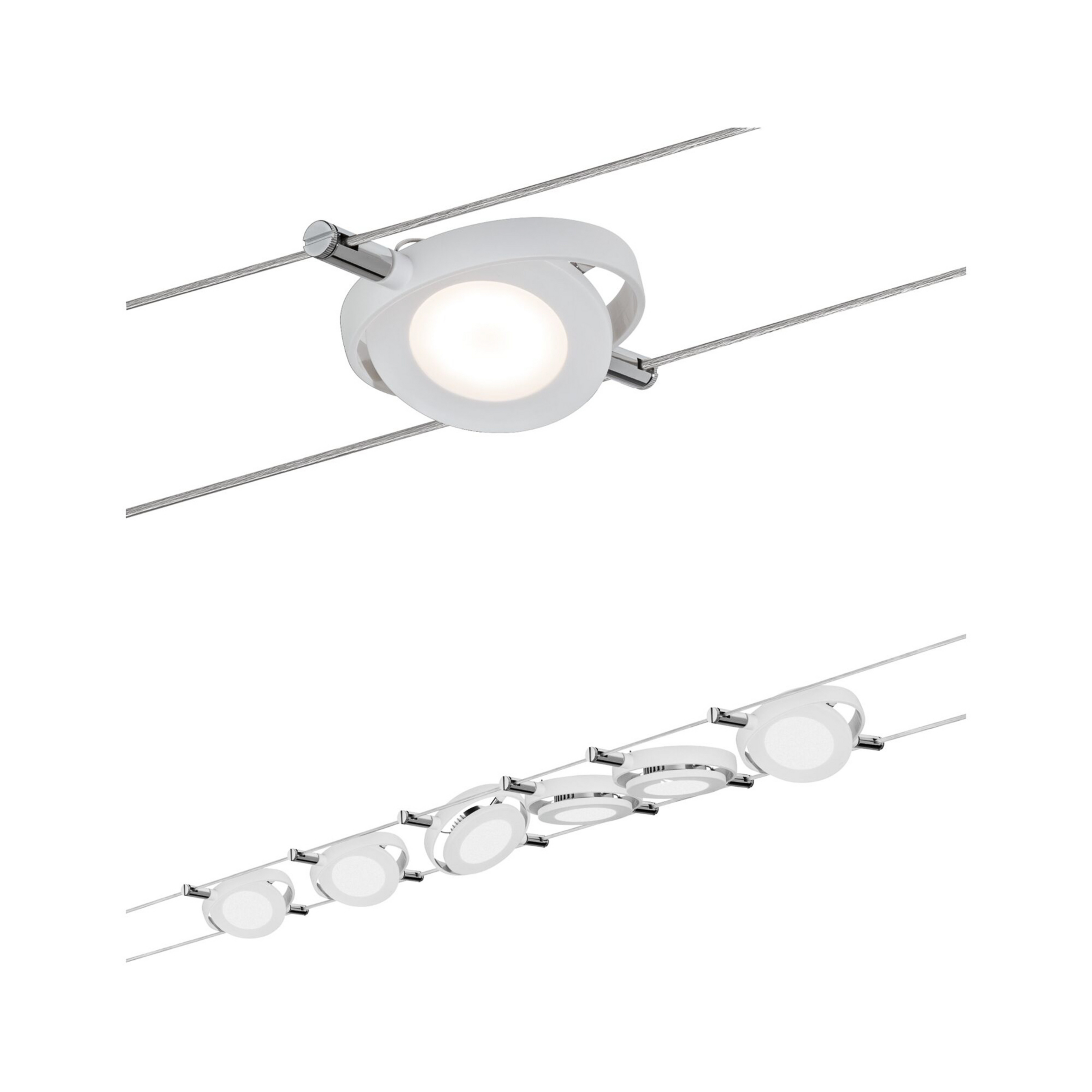 Paulmann RoundMac LED-Seilsystem, 6-flammig
