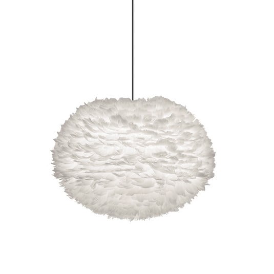 Eos Lampa Wisząca Large Biały/Czarny - UMAGE