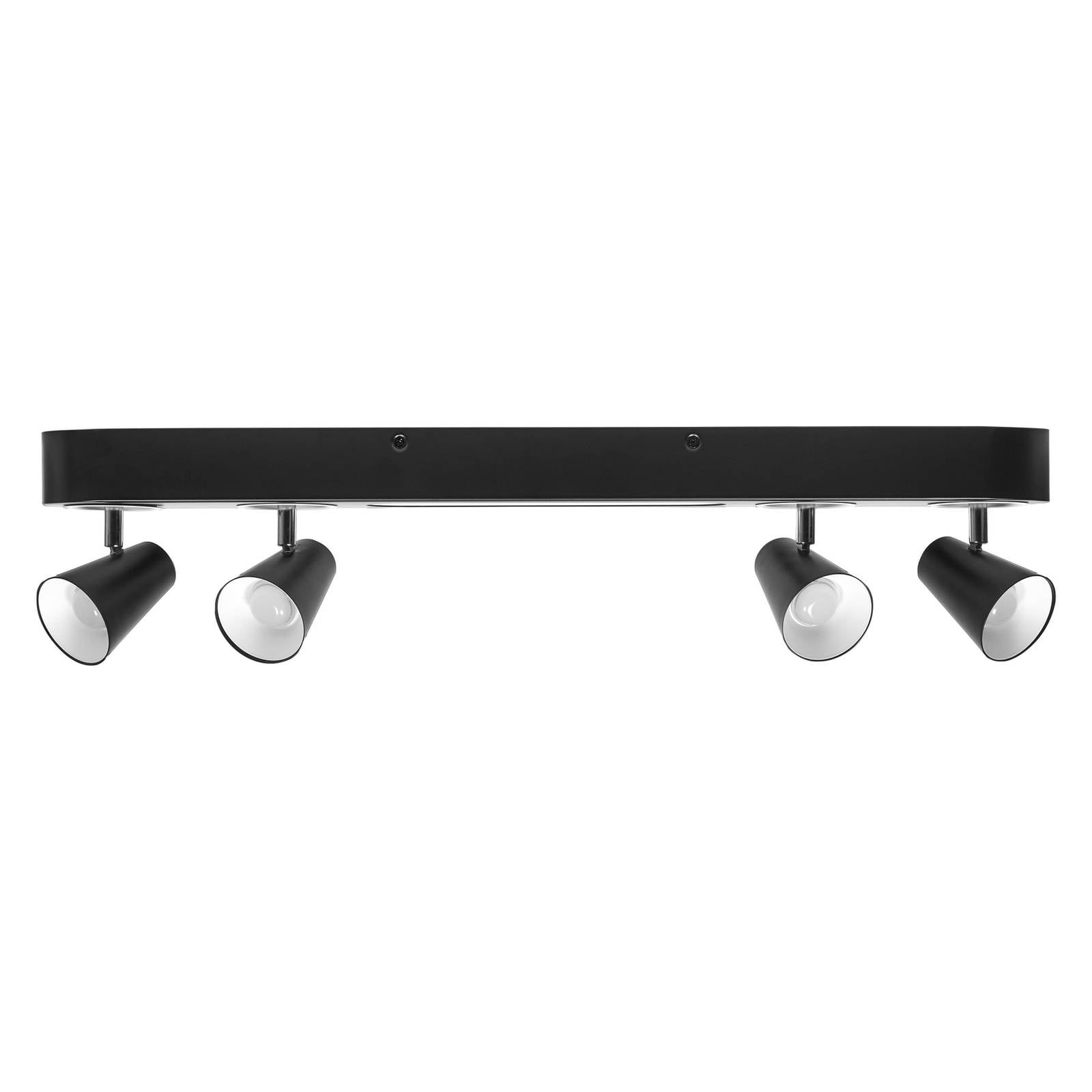 LEDVANCE LED-Deckenleuchte Neptune, 4 Spots, schwarz