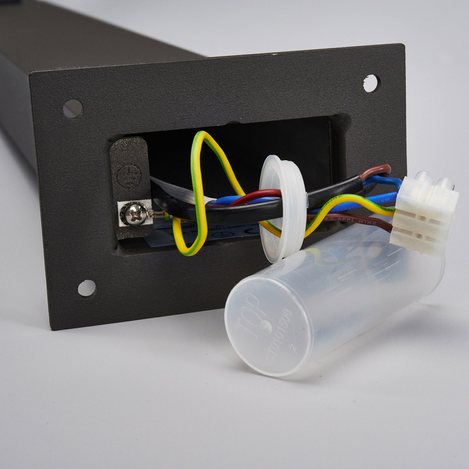 Lennik Candeeiro de Jardim Exterior com Sensor Graphite - Lucande