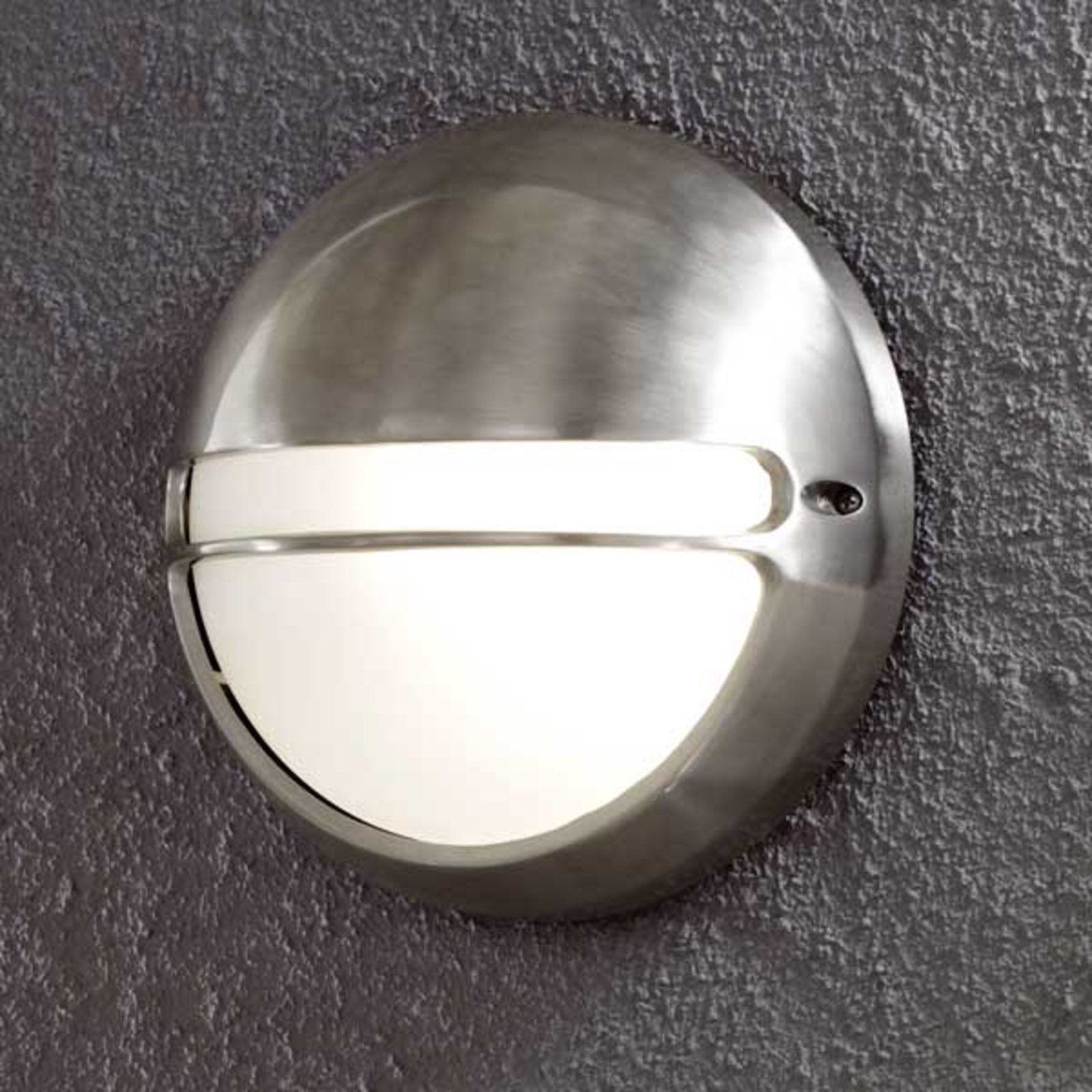 Torino outdoor wall light in a round shape