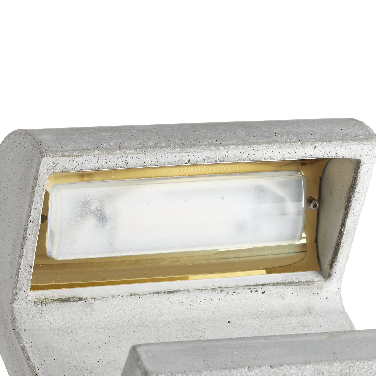 FLOS Casting Concrete - LED осветление за цокъл, 3 000 K