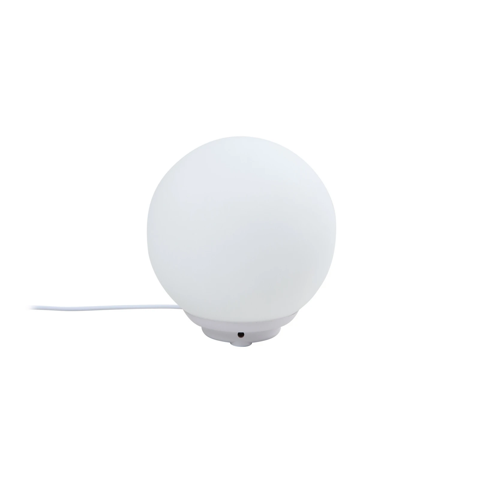 Lindby Smart LED tafellamp Cosmia, wit, glas, Tuya
