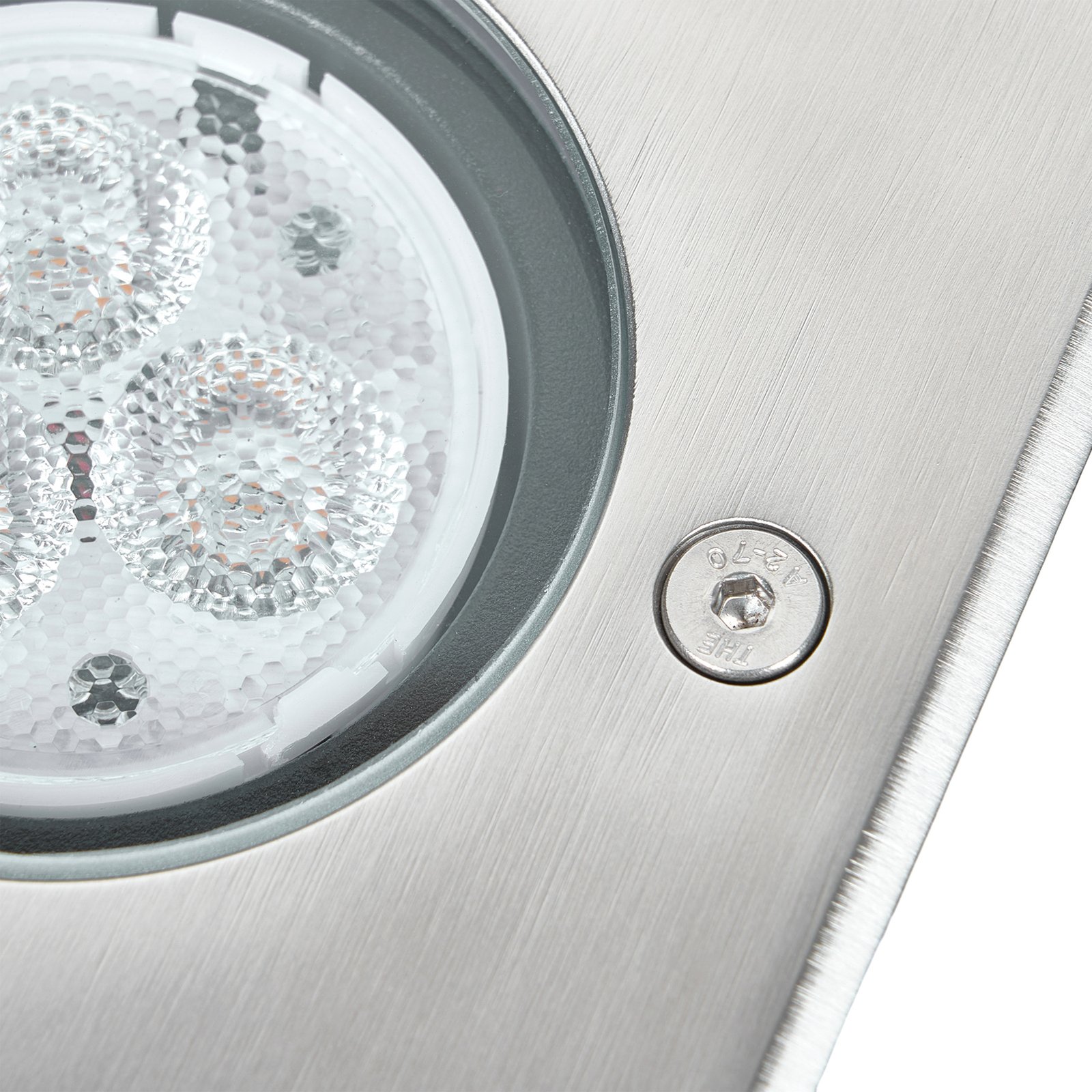 Ava LED Spot à Enterrer Extérieur Steel - Lucande