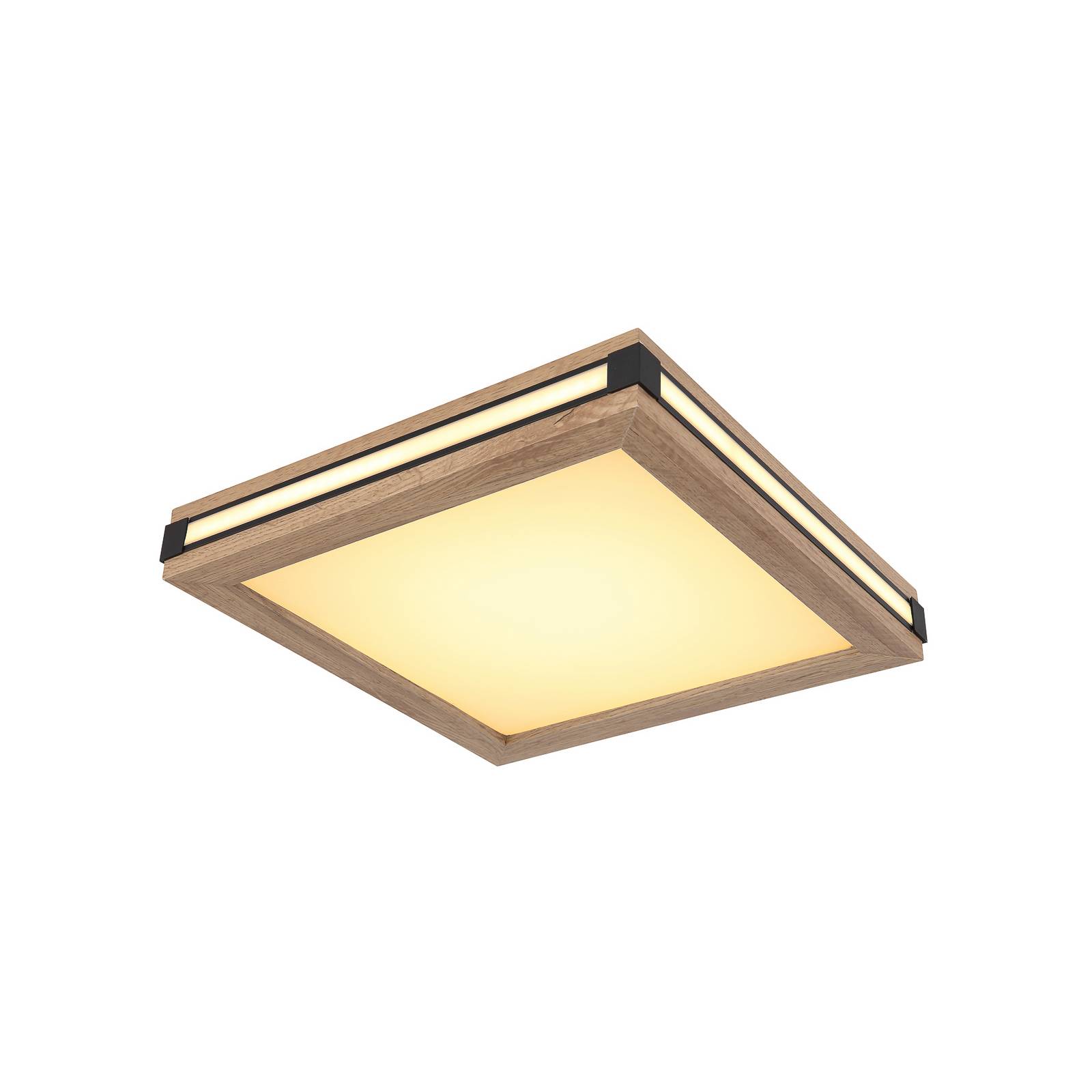 LED-Deckenleuchte Karla quadratisch 30x30 cm