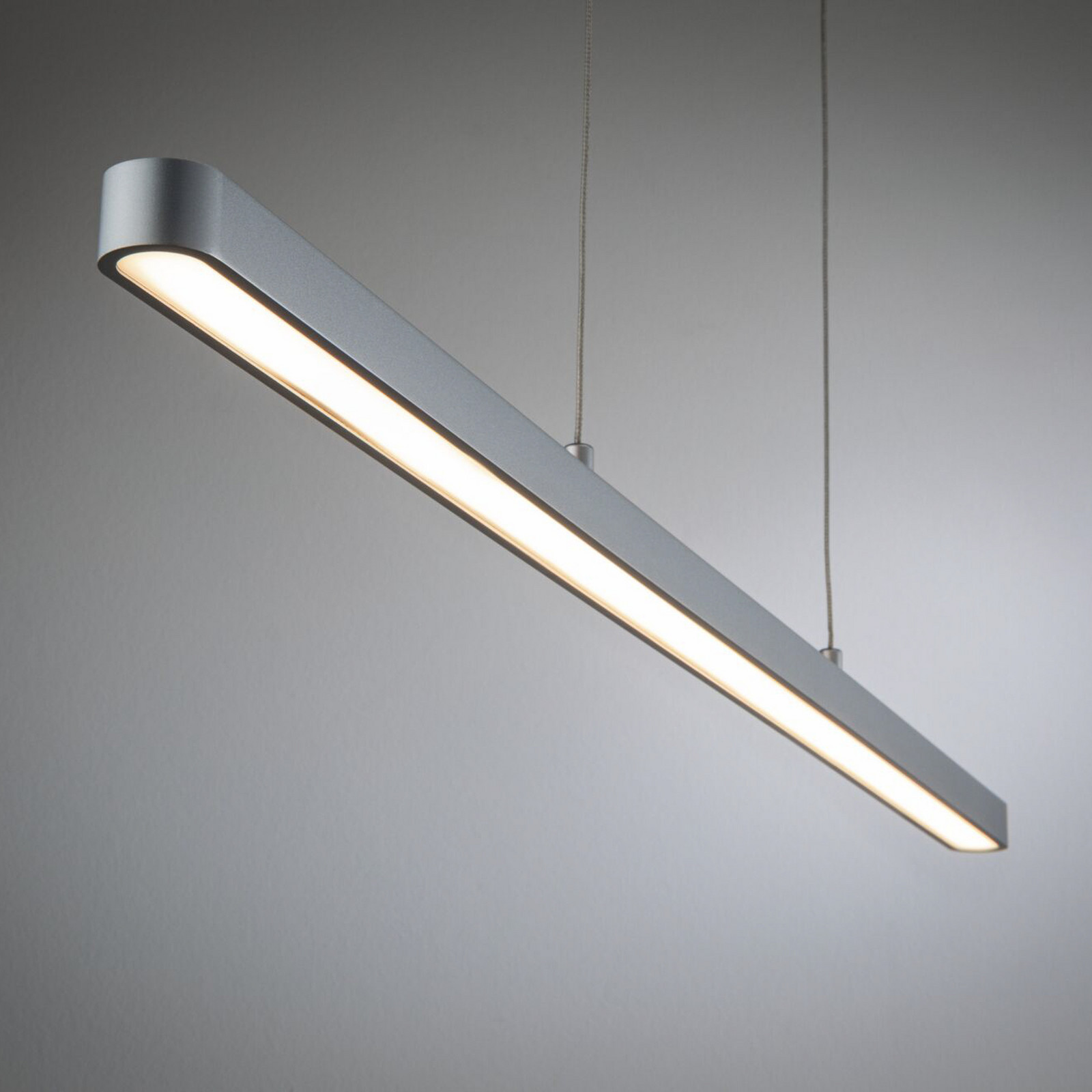 Paulmann URail Lento pendul LED ZigBee CCT crom - Camera de zi / sufragerie - modern - crom mat - Metal