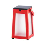 Lanterne solaire LED Tinka portable, rouge