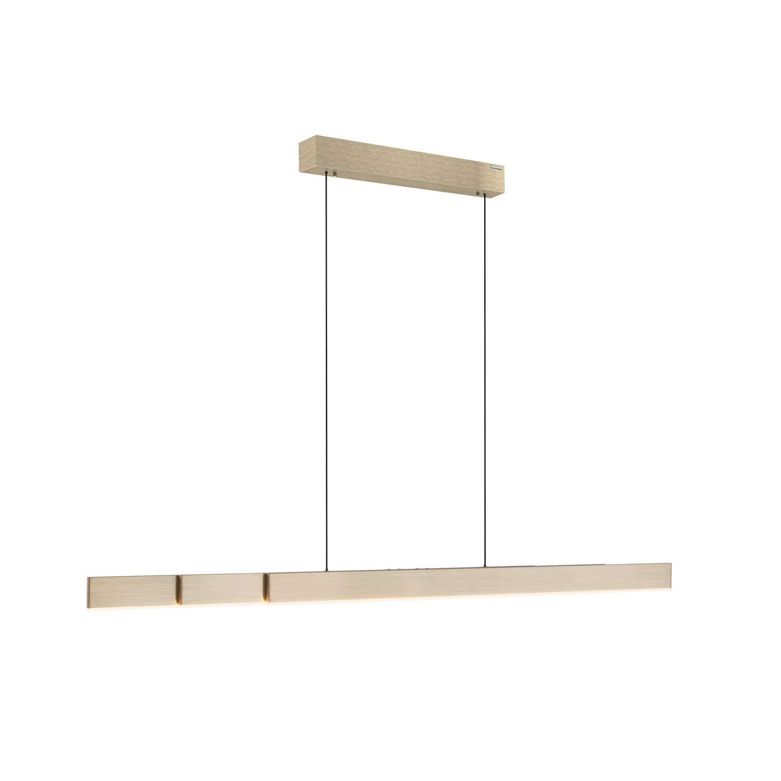 LED-Hängelampe PURE Moto-Rise, imperial gold, Aluminium, CCT