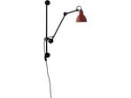 210 Nástěnné Svítidlo Black/Red - Lampe Gras