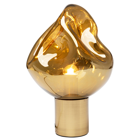 KARE Dough bordlampe med glasskjerm