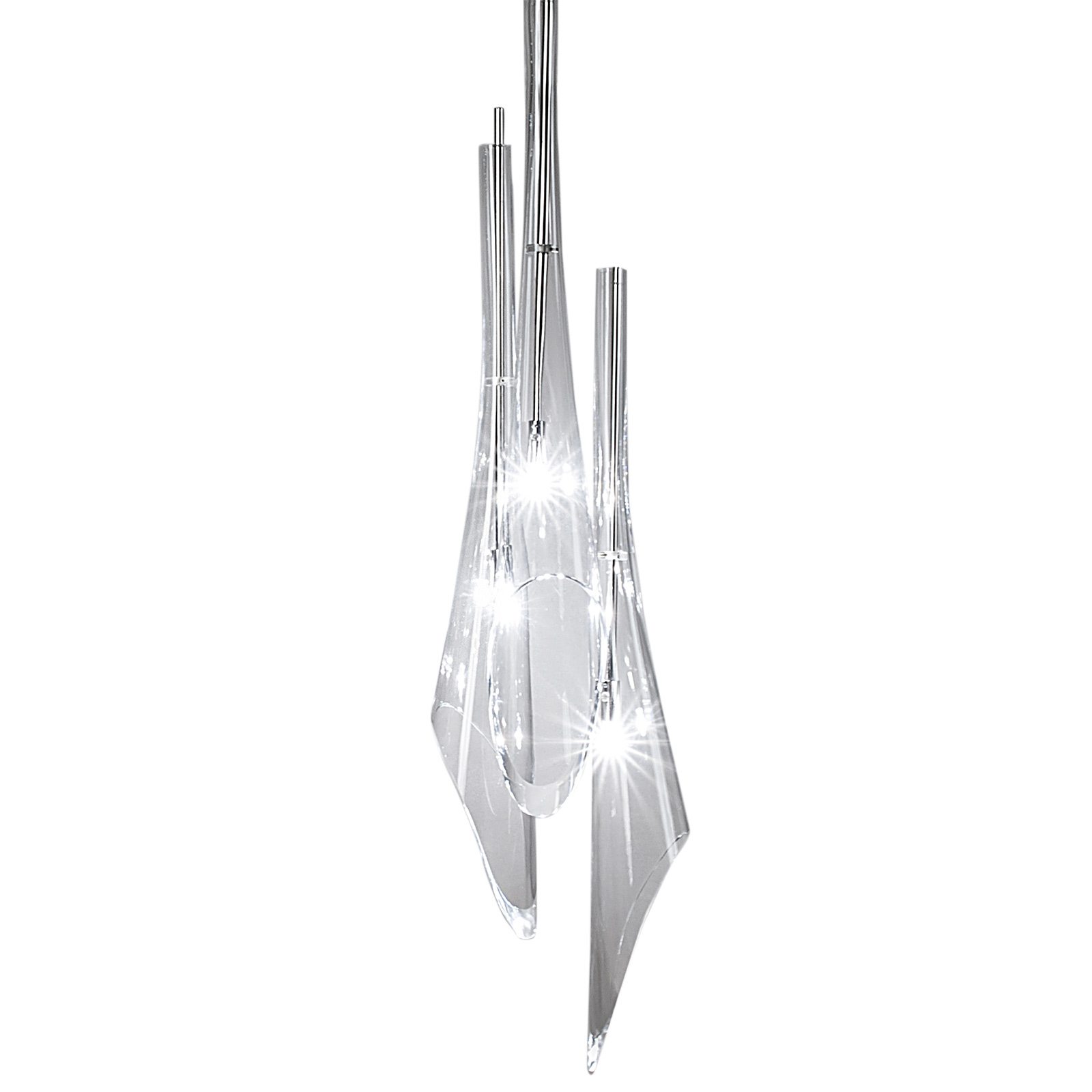 Terzani CALLE, hanglamp met 3-lamps Filigran