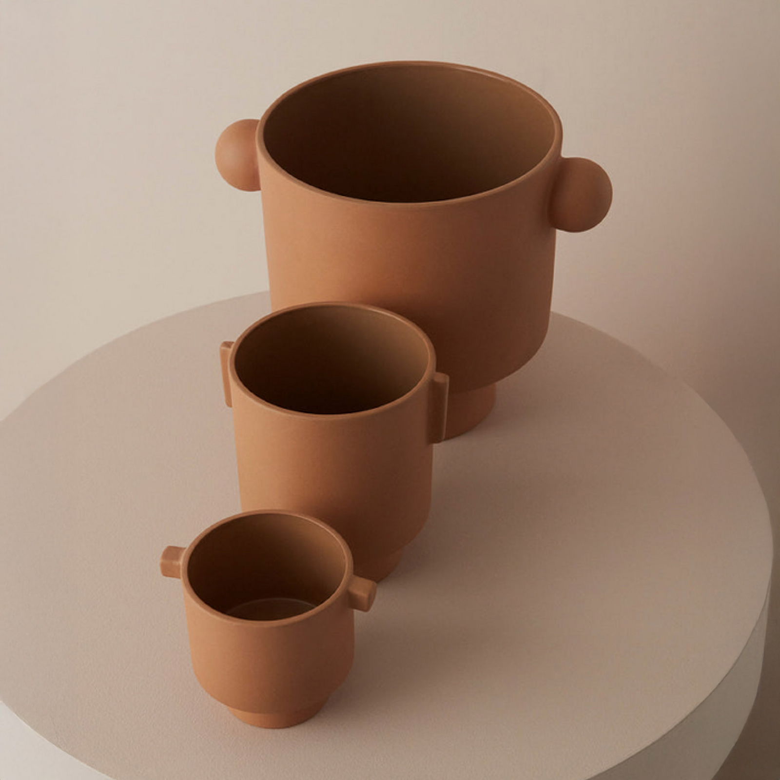Inka Kana Pflanzentopf, beige, 11 cm - OYOY Living Design