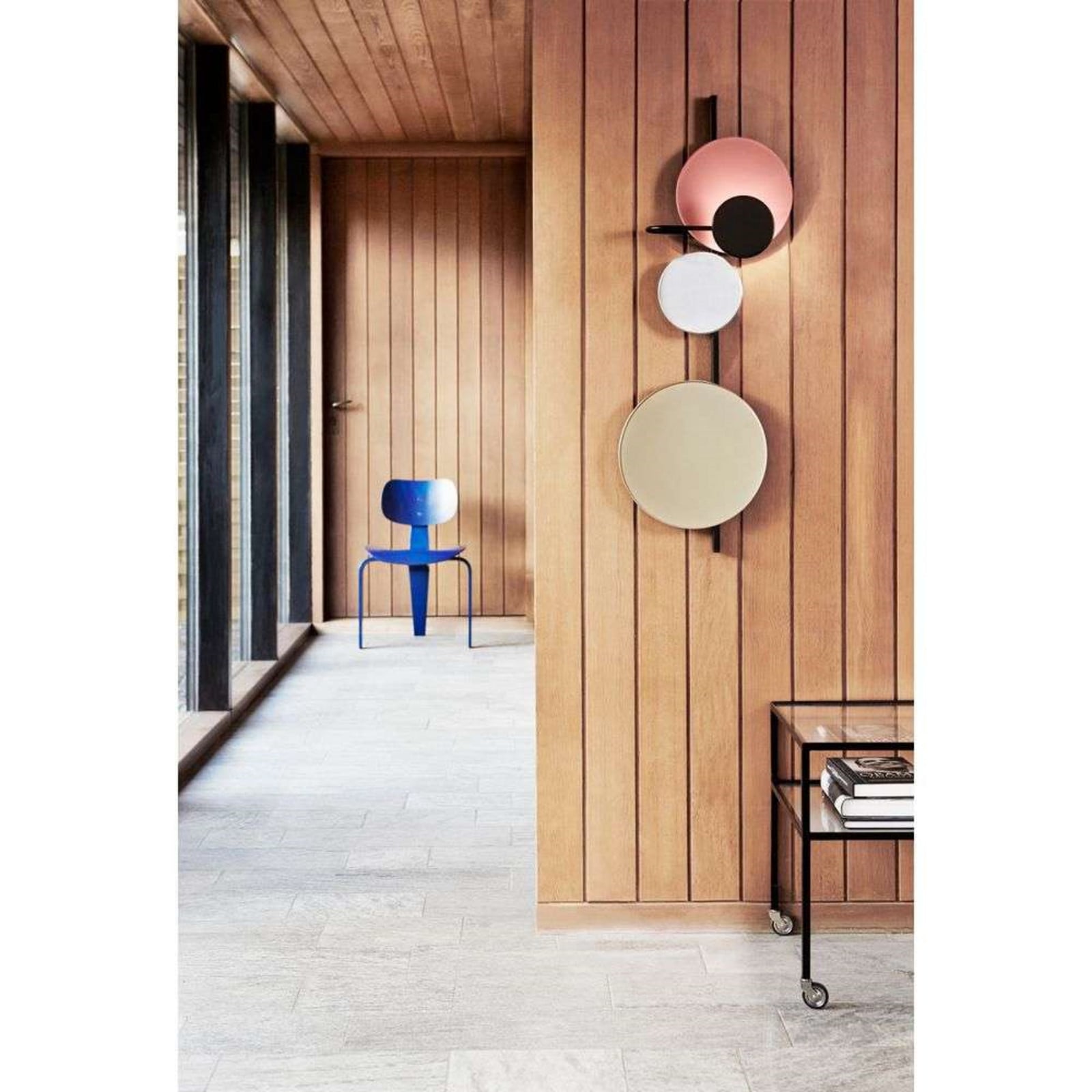 Planet væglampe Indian Red PLEASE WAIT to be SEATED - Stue - Metal