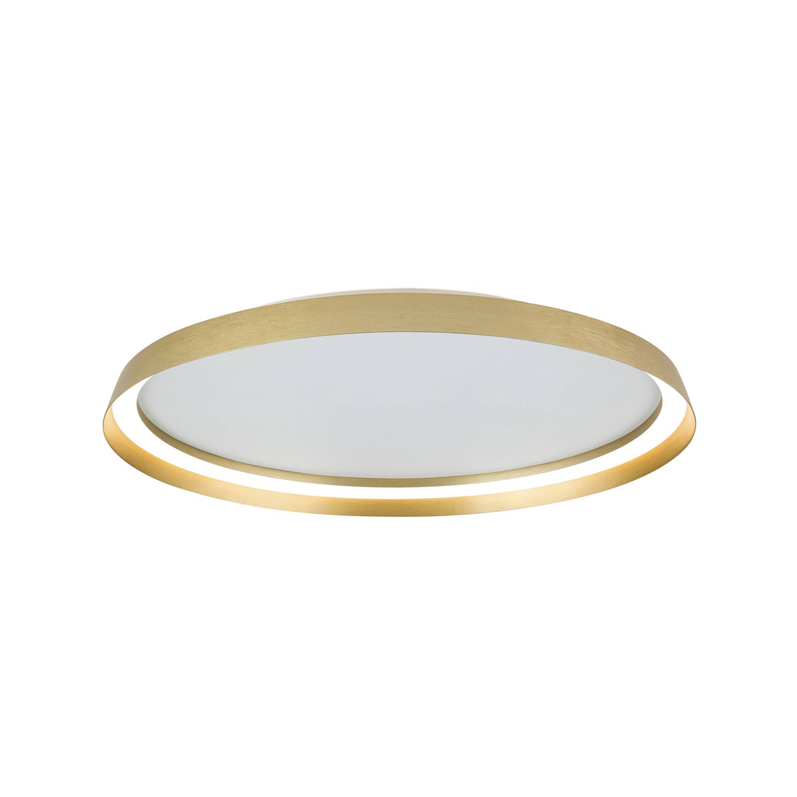 LED-Deckenlampe Manta Ø 60 cm goldfarben Alu up down