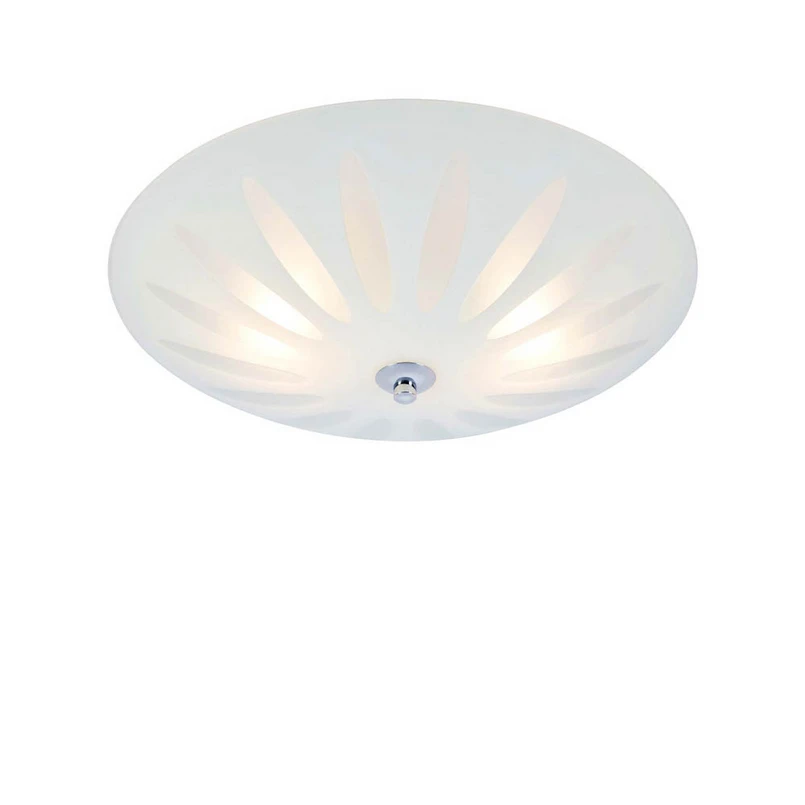 Markslöjd - Petal Plafond White/Chrome