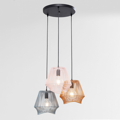 KARE Ischia Spiral lampa wisząca, Ø 50 cm