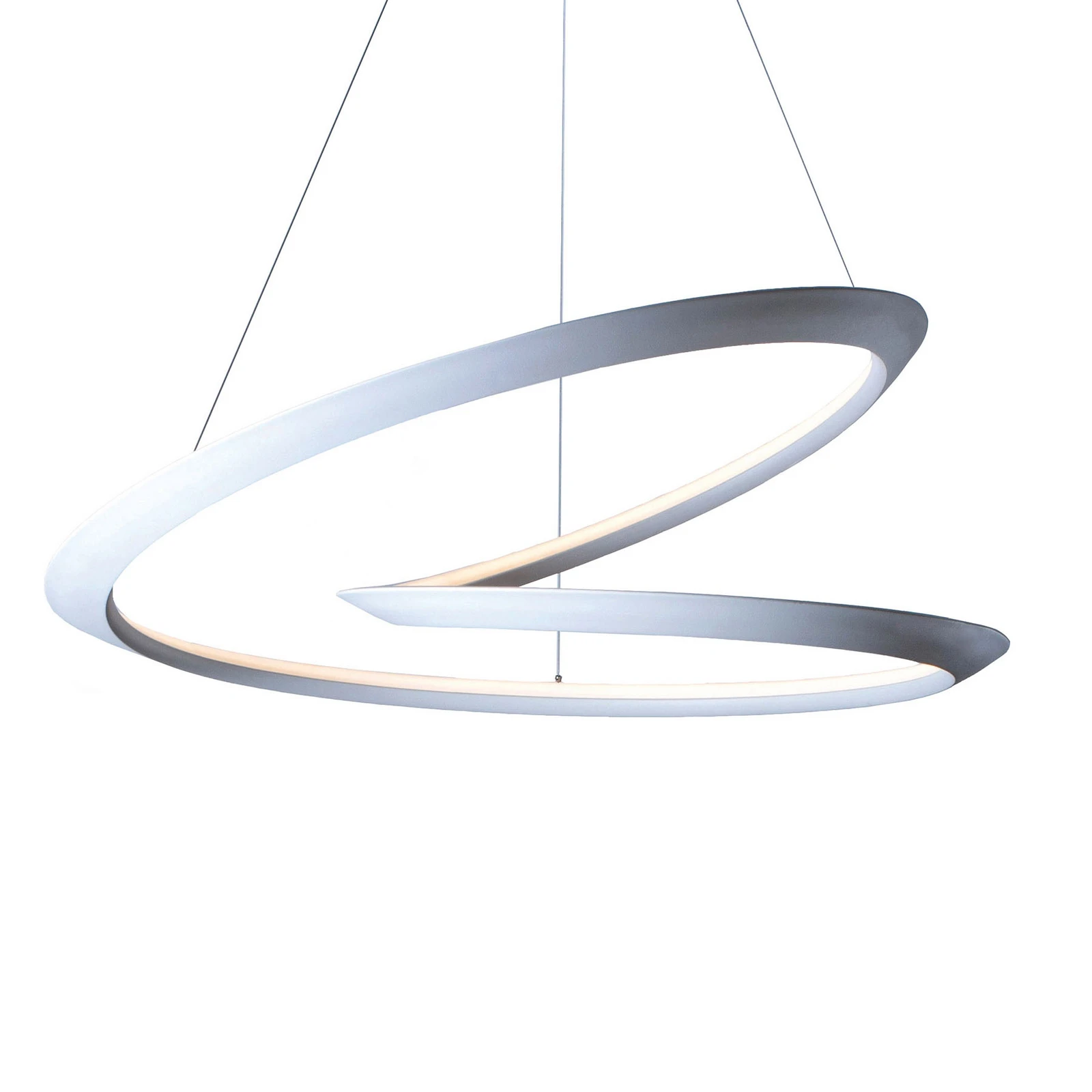 Lampada a sospensione Kepler 2.700K Up Ø110cm bianco