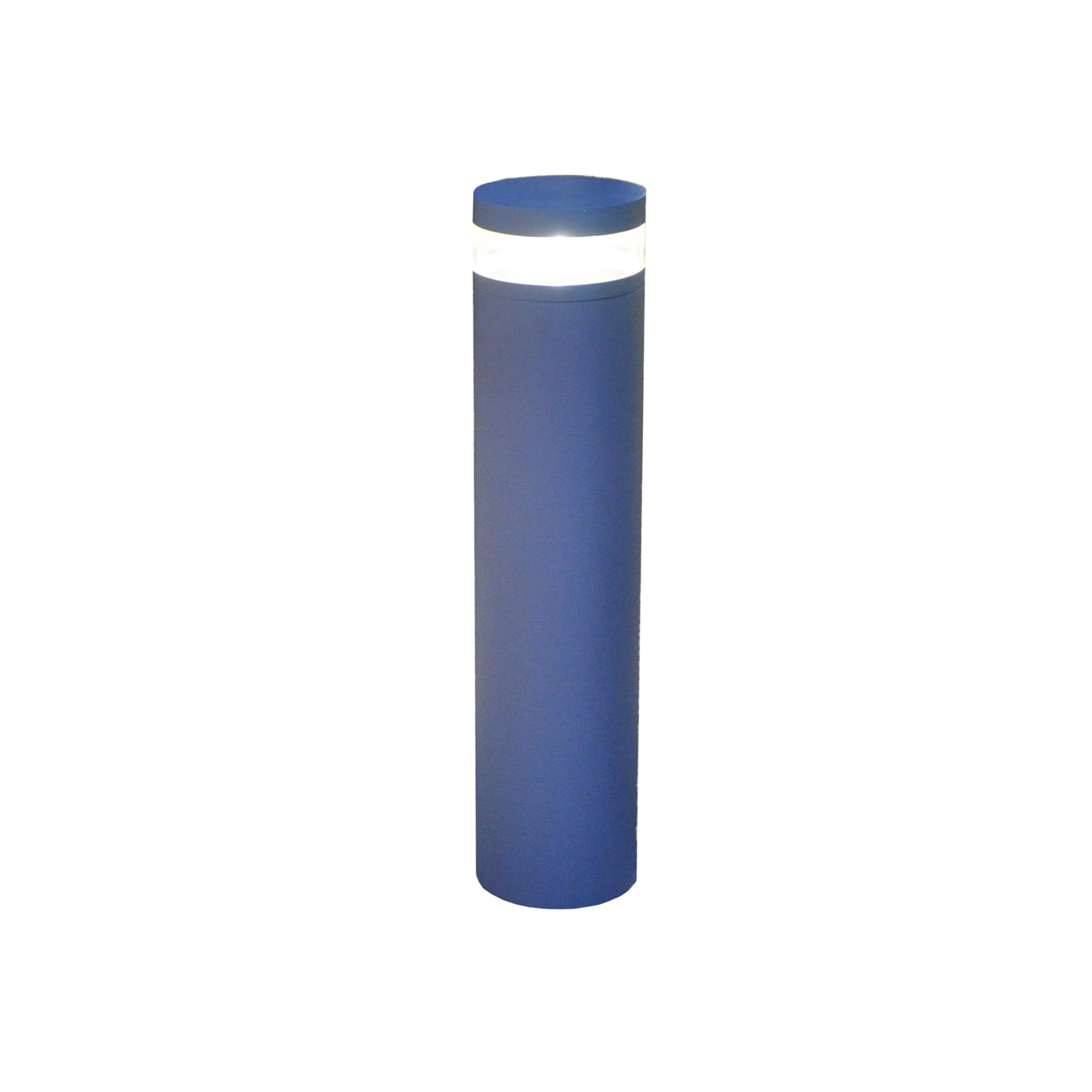 Borne lumineuse LED Stavanger, aluminium, 95 cm, ancrage au sol - Norlys