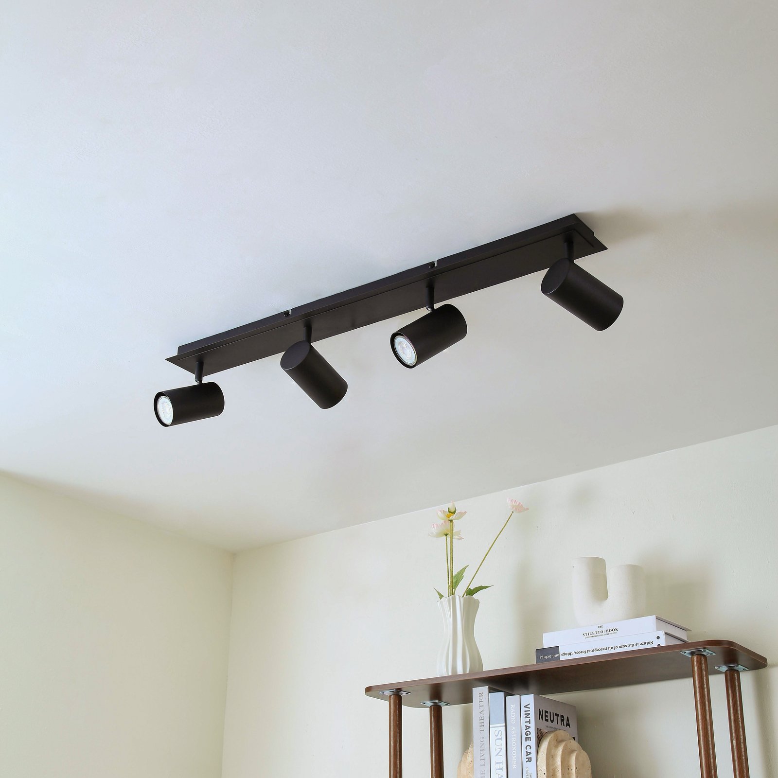 Joffrey 4 Plafonnier L80 Black - Lindby