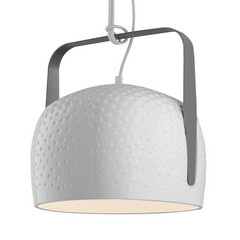 Karman Bag - witte hanglamp Ø 32 cm gestructureerd