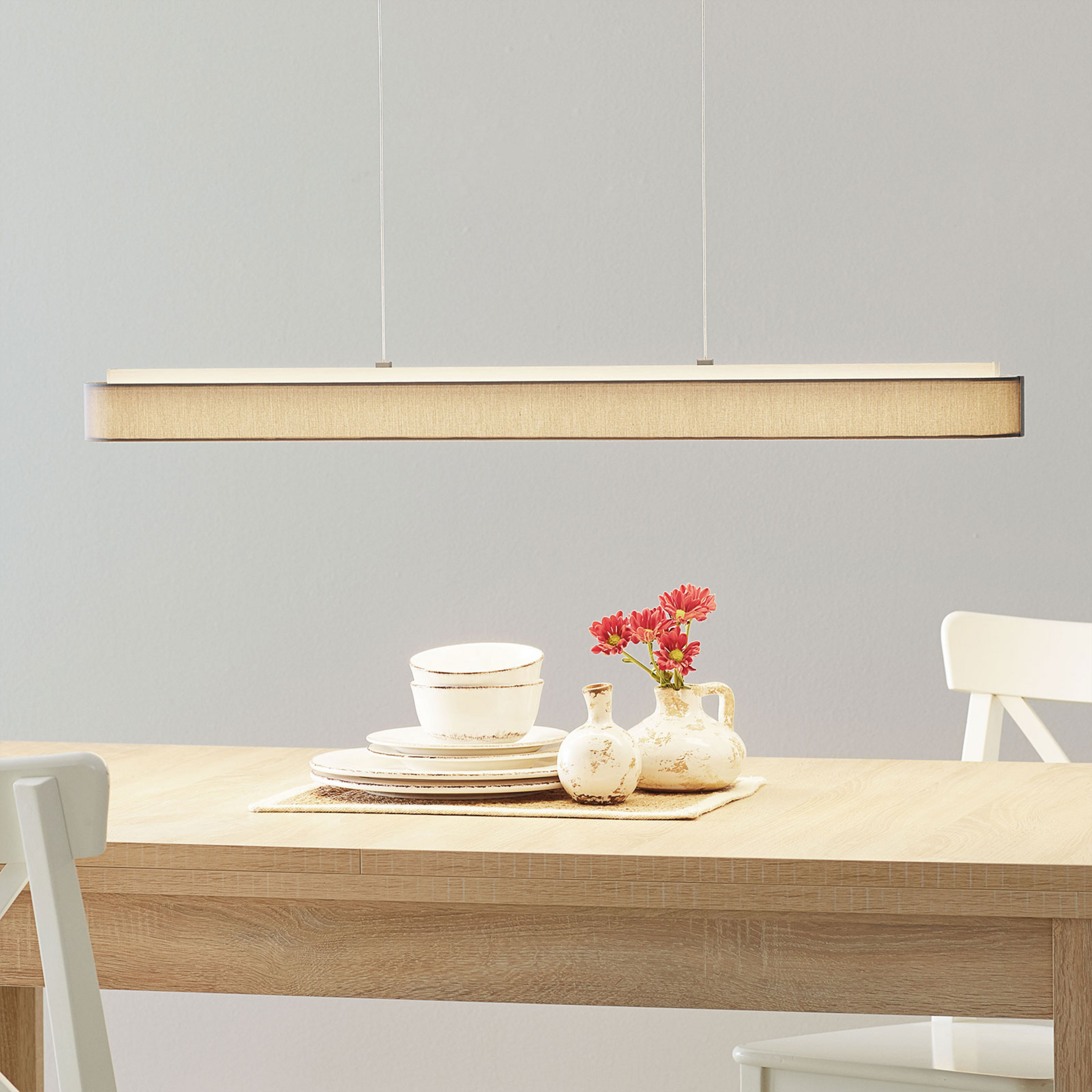 Helestra Bora LED-Hängeleuchte, Länge 101,5 cm