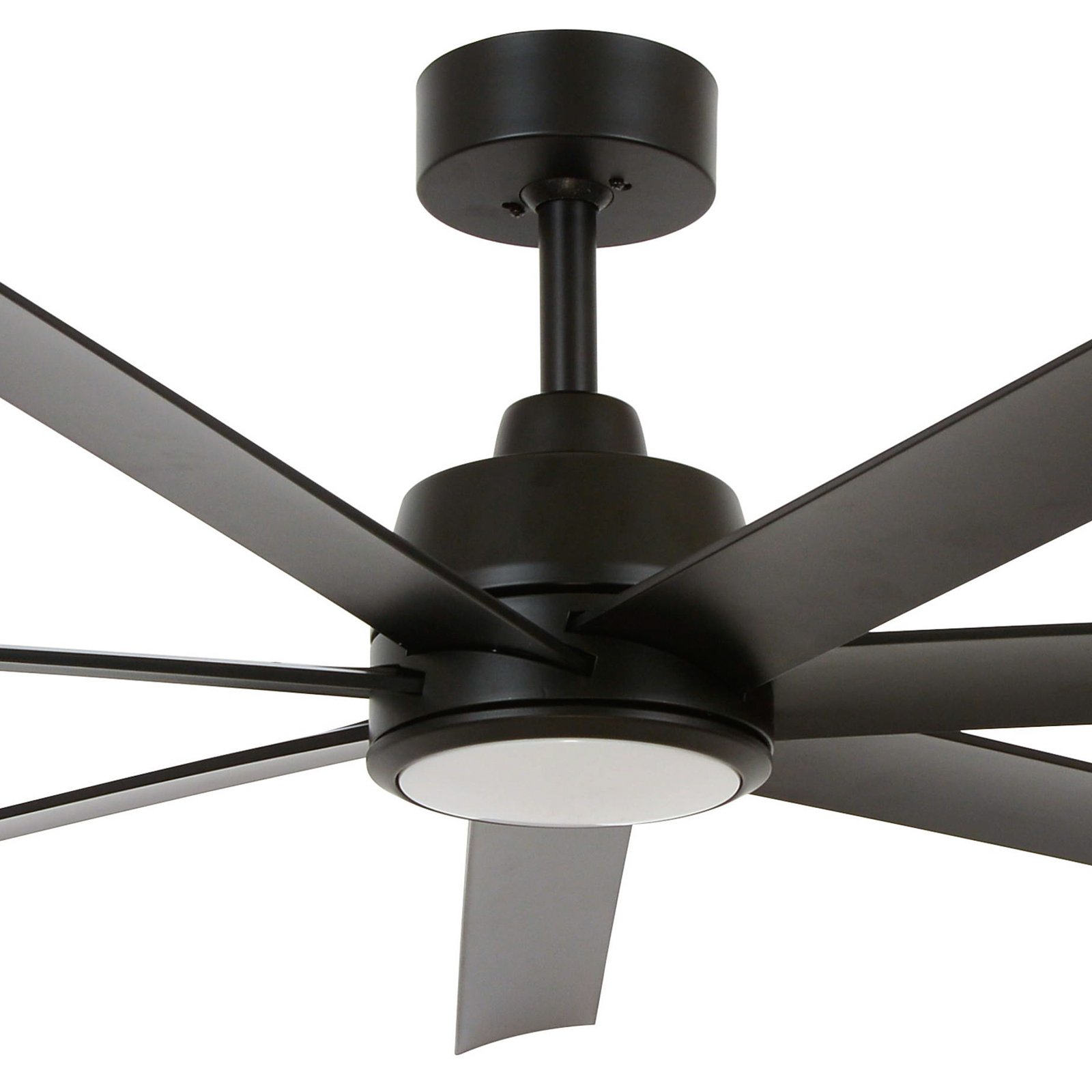 Beacon ceiling fan with light Atlanta, black, quiet