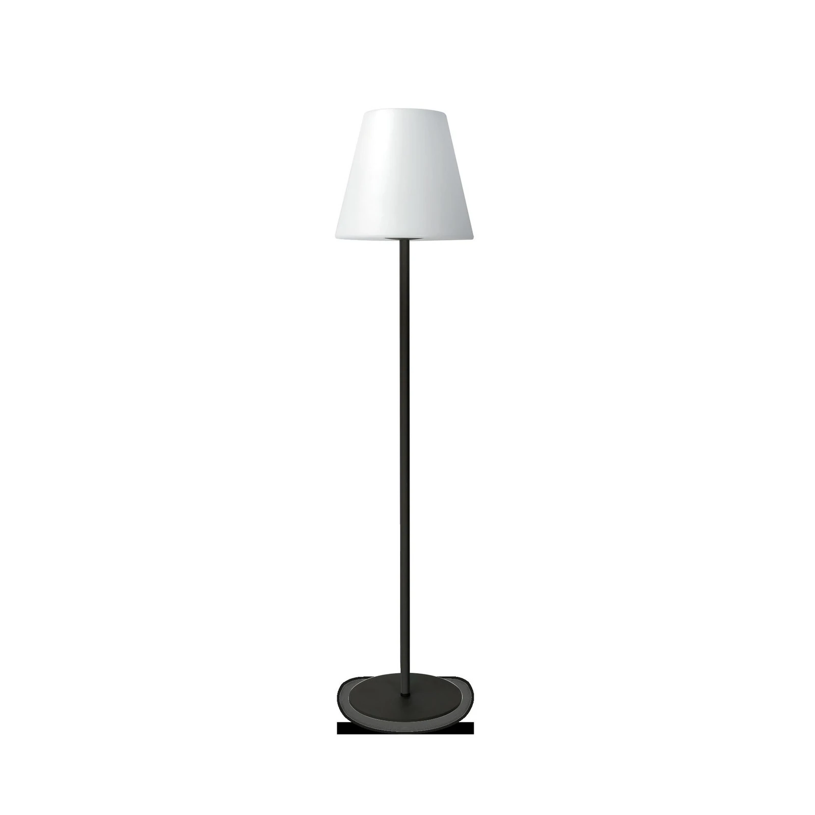 Ideal Lux Arcadia utomhus golvlampa, antracit, höjd 154 cm