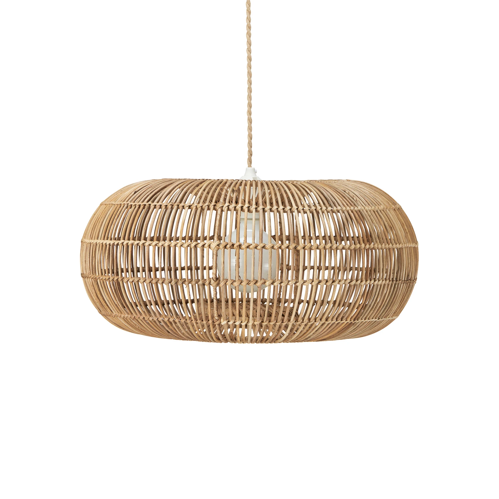 PR Home Suspension Zuri en rotin, Ø 51 cm