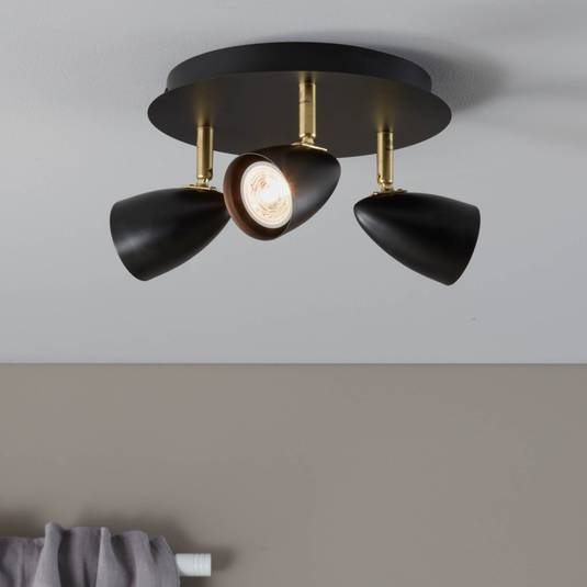 In black - ceiling lamp Ciro | Lights.co.uk